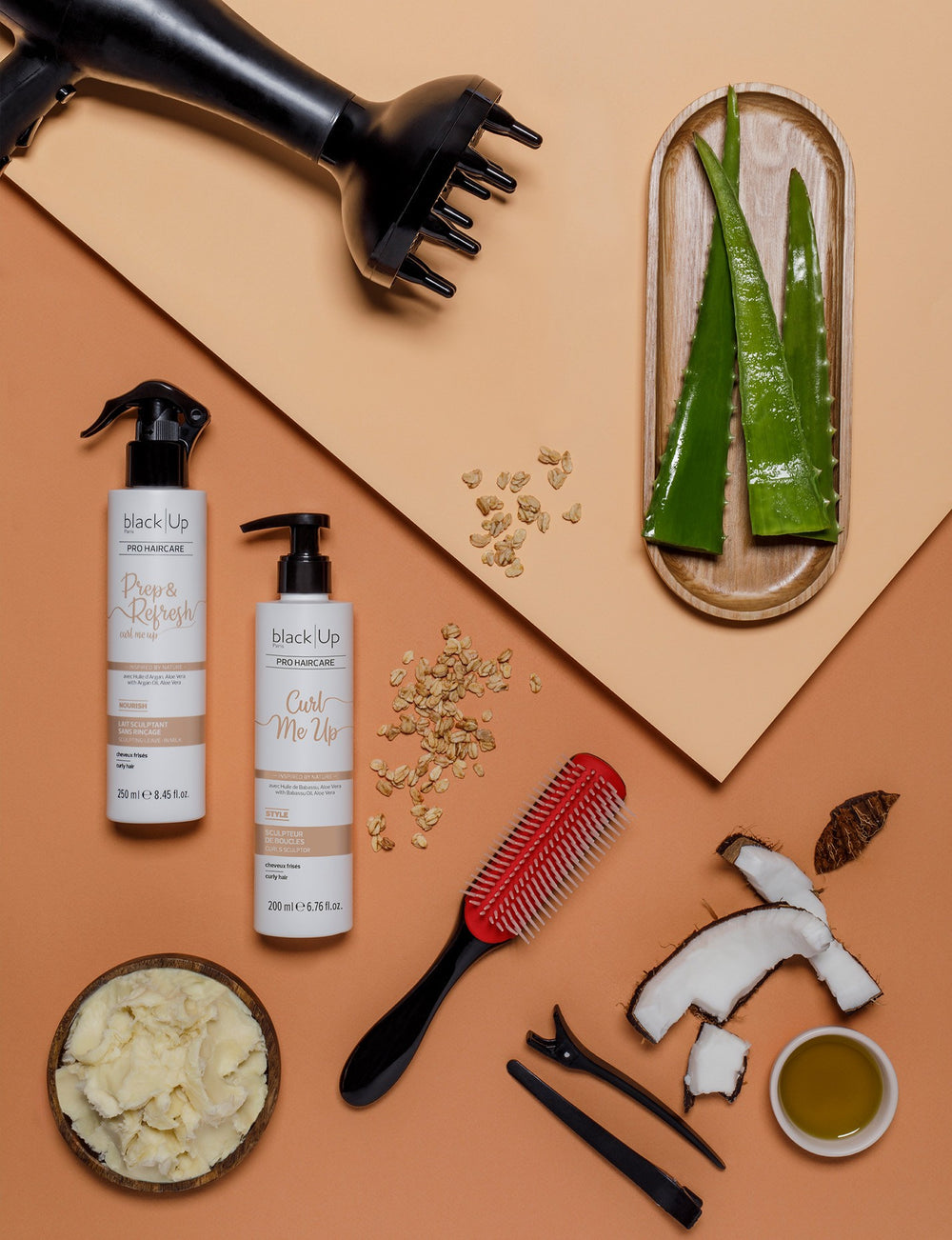 Prep & Refresh Curl Me Up - Lait Sculptant Sans Rinçage