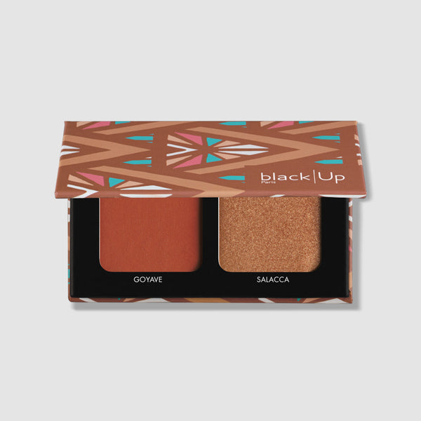 Blush and highlighter duo